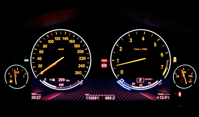 BMWのメーター
