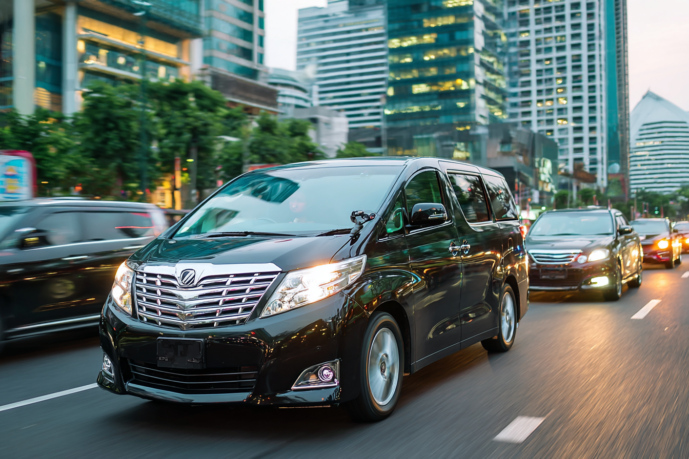 マナーが悪いアルファード