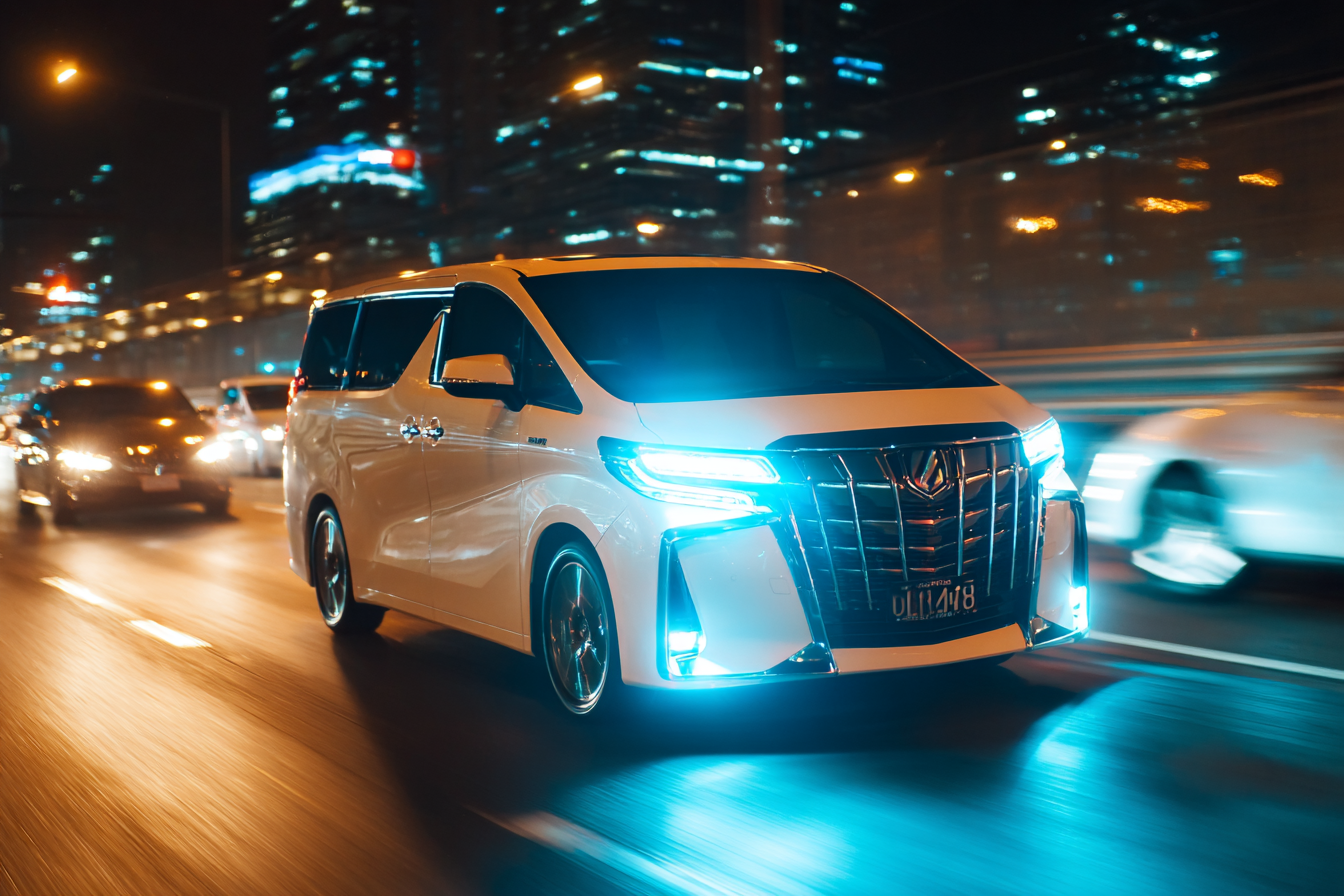 マナーが悪いアルファード