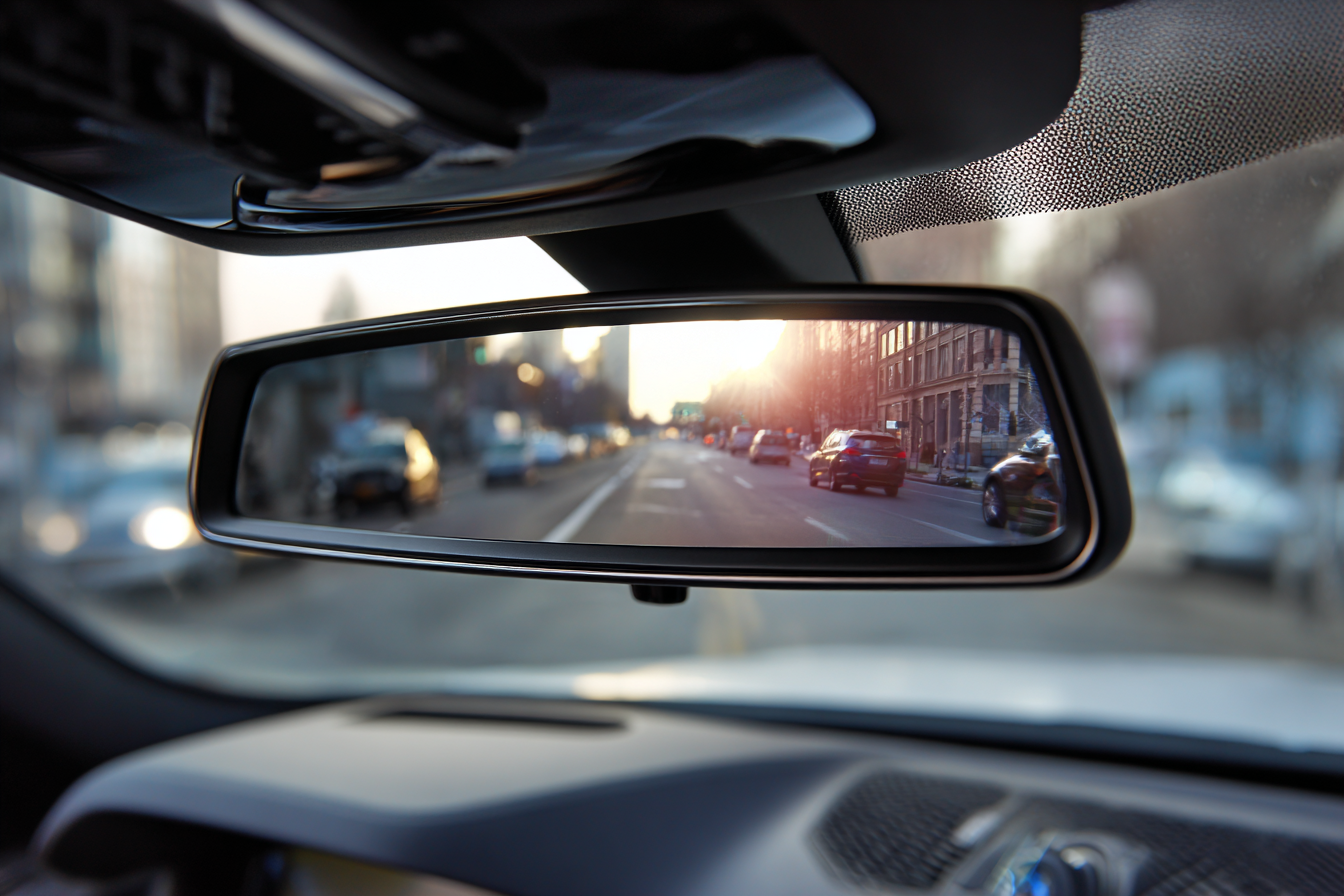BMWのルームミラー