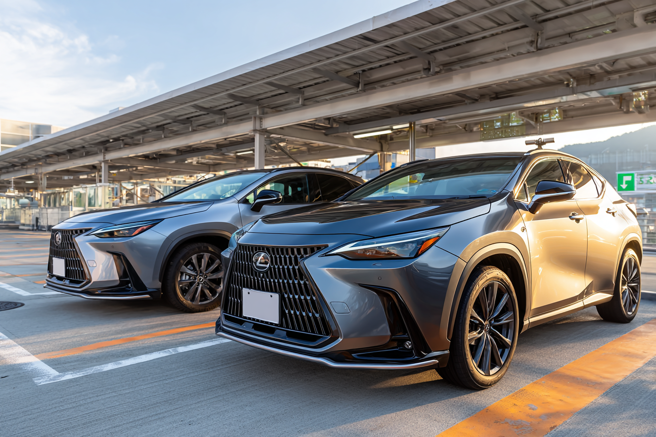 レクサスLBXとUX