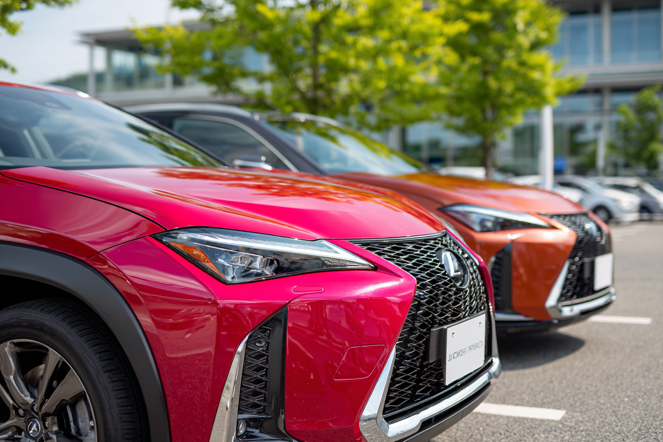 レクサスLBXとUX